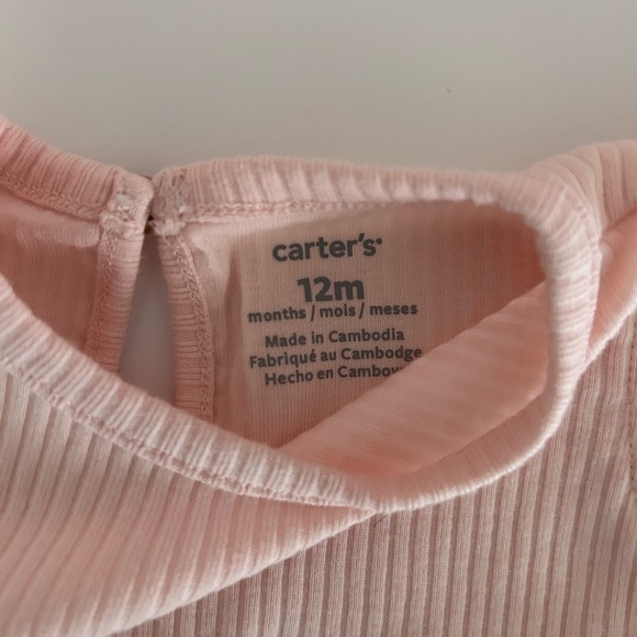 12 month old baby 2-Piece Bodysuit Dress & Cardigan Set (pink dragonfly) - Picture 5 of 9